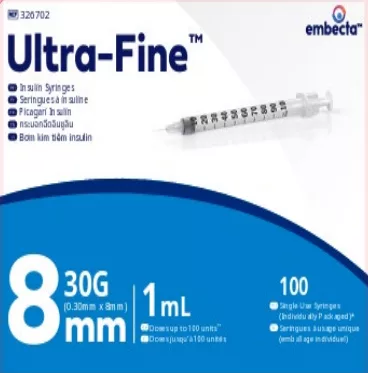 Ultra-Fine™ Insulin Syringes 新包裝