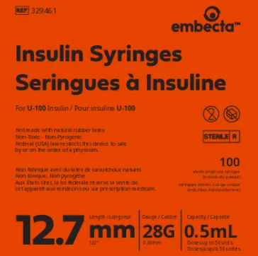 Ultra-Fine™ Insulin Syringes 新包裝